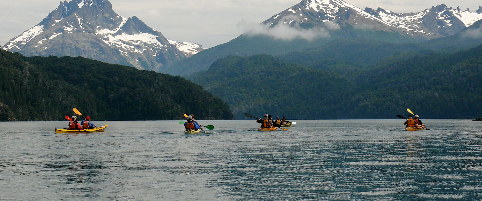Kayaking and Trekking in Lake Mascardi