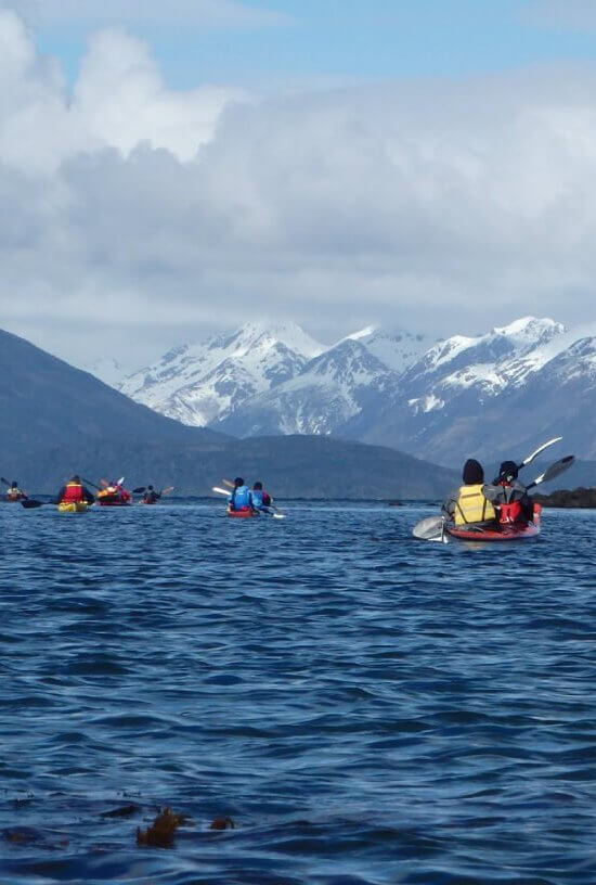 Tierra del Fuego + Trekking and Kayak Full Day